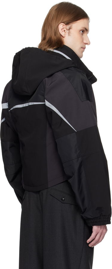 Bomberjakke Martine Rose Martine Rose Shrunken Sports Jacket Sort | 741WO10009, 2