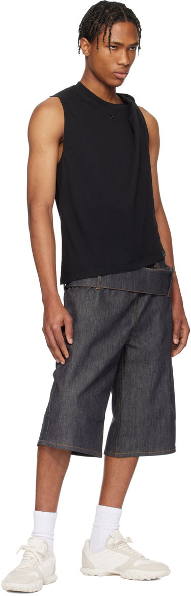 Tanktop Courrèges Courrèges Twist Tank Top Sort | 125JDE119JS0107, 3