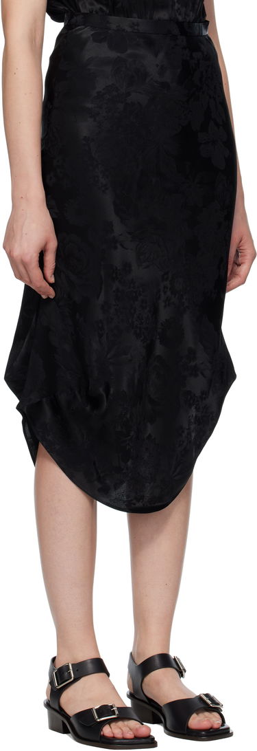 Nederdel Maison Margiela Floral Midi Skirt Sort | S52ME0025 M35471, 1