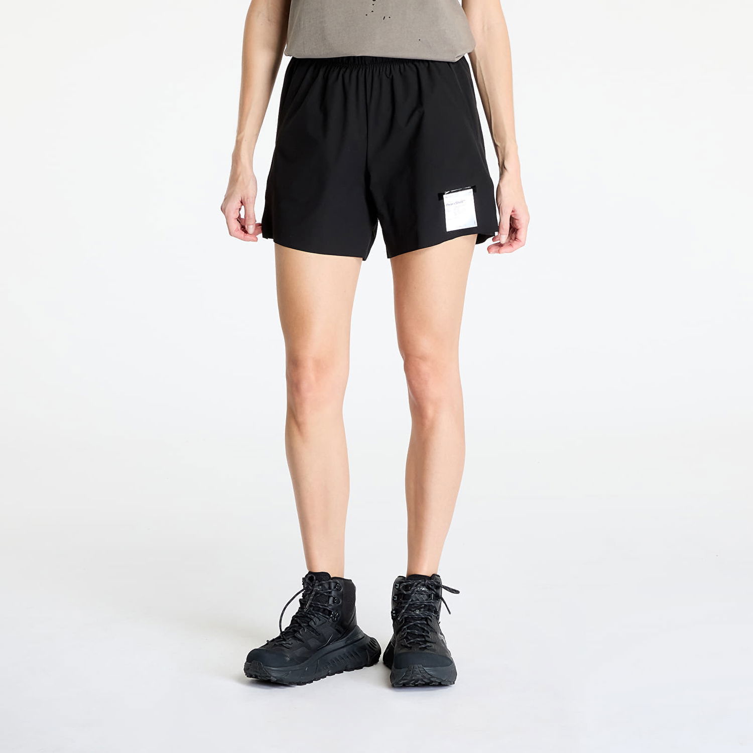 Shorts Satisfy PeaceShell 5 Unlined Shorts UNISEX Black Sort | 12008-BK, 1