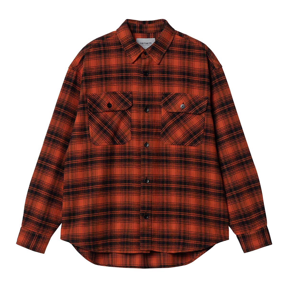 Skjorte Carhartt WIP L/S Krenz Shirt Rød | I032271.1P9XX, 1