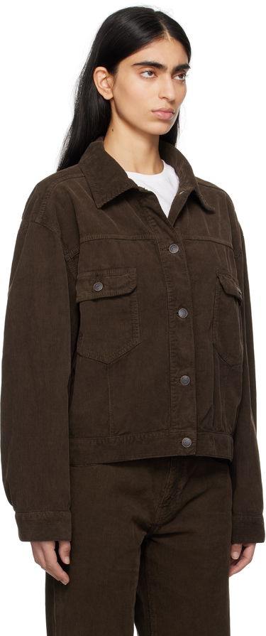 Jakke The Row The Row Ness Corduroy Jacket Brun | 7552-W3724, 1