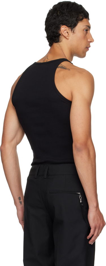 Tanktop Courrèges Courrèges Buckle 90's Rib Tank Top Sort | 325JDE139JS0194, 2
