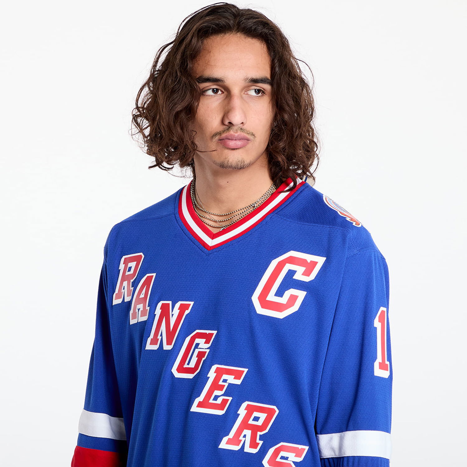 Jersey Mitchell & Ness New York Rangers 11 Mark Messier NHL Dark Jersey Royal Blå | RJY75574 Royal, 1