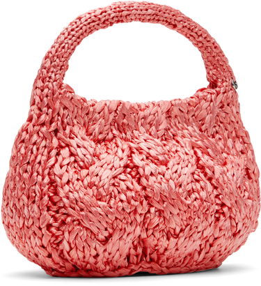 Håndtaske JW Anderson JW Anderson Small Cable Knit Bag Sort | HB0726-FA0445, 4