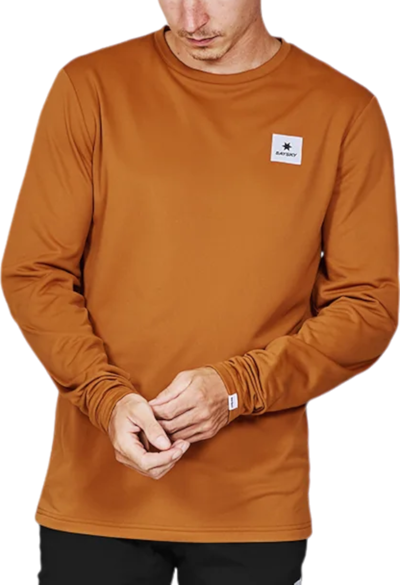 T-shirt Saysky Saysky Flow Base Layer Long Sleeve T-Shirt Brun | mmrbl33c408, 0