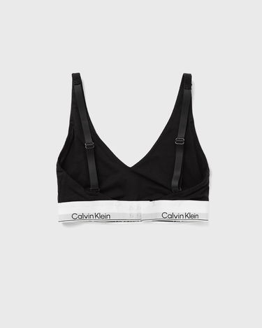 Bh CALVIN KLEIN Unlined Full Cup Triangle Scoop Bralette Sort | LV00QF8583UB1, 2