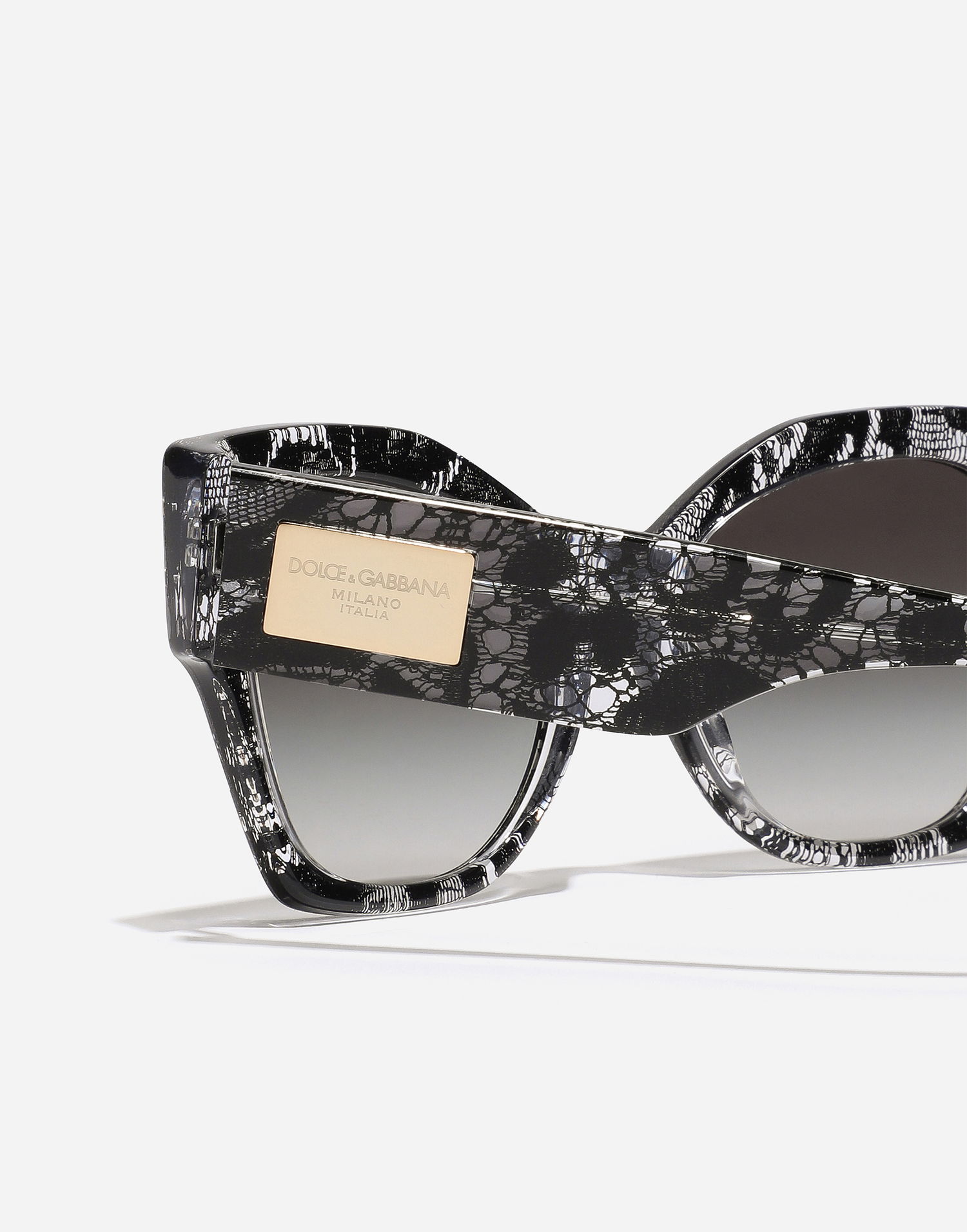 Solbriller Dolce & Gabbana Lace Sunglasses Sort | VG447AVP78G9V000, 1