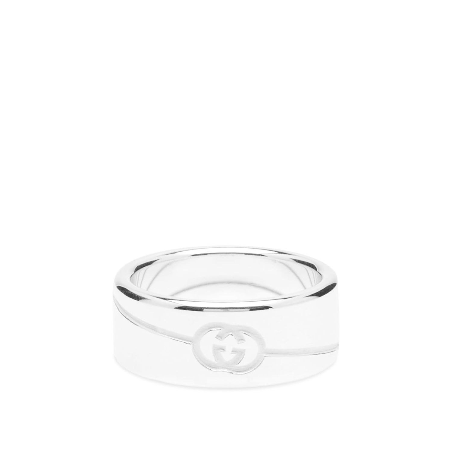 Ring Gucci Tag Ring 9mm "Silver" Metalisk | YBC774053001, 0