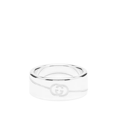 Ring Gucci Tag Ring 9mm "Silver" Metalisk | YBC774053001, 0