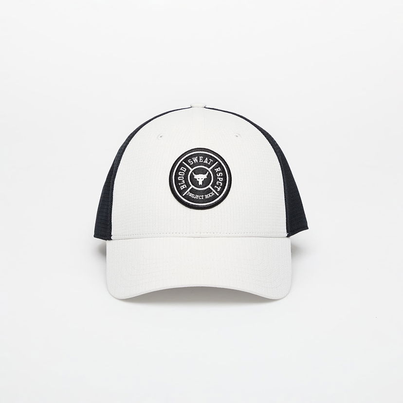 Kasket Under Armour Project Rock Trucker Cap Hvid | 1369815-114