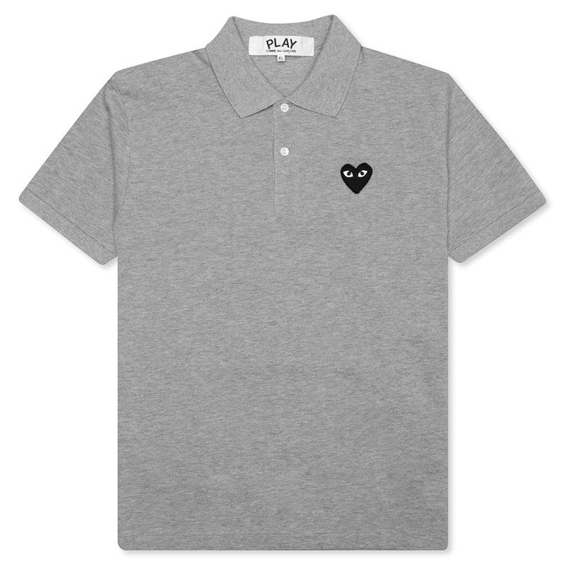 Polo skjorte Comme des Garçons Emblem Polo Grå | AZ-T077-051-1