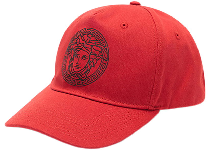 Kasket Versace Medusa Baseball Hat Red Rød | ICAP004S1F01768