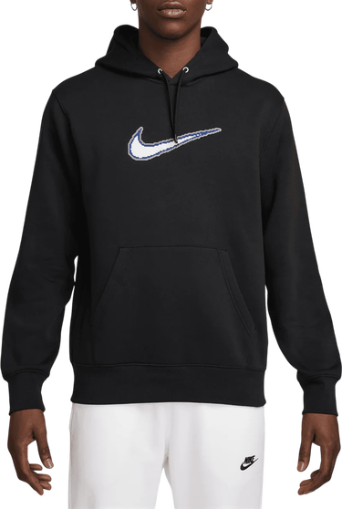 Sweatshirt Nike Sportswear Club Fleece Hoodie Sort | hv0854-010, 0