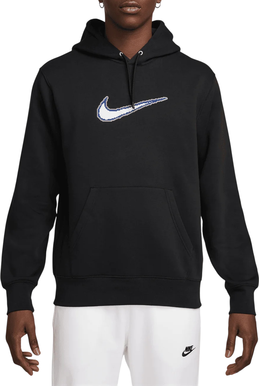 Sweatshirt Nike Sportswear Club Fleece Hoodie Sort | hv0854-010