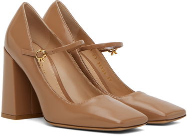 Sneakers og sko Gianvito Rossi Square Toe Pumps Brun | G22202.95RIC.NUI, 3