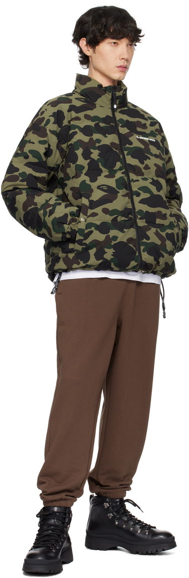 Jakke BAPE Camo Reversible Down Jacket Grøn | 001DNK801009M, 4