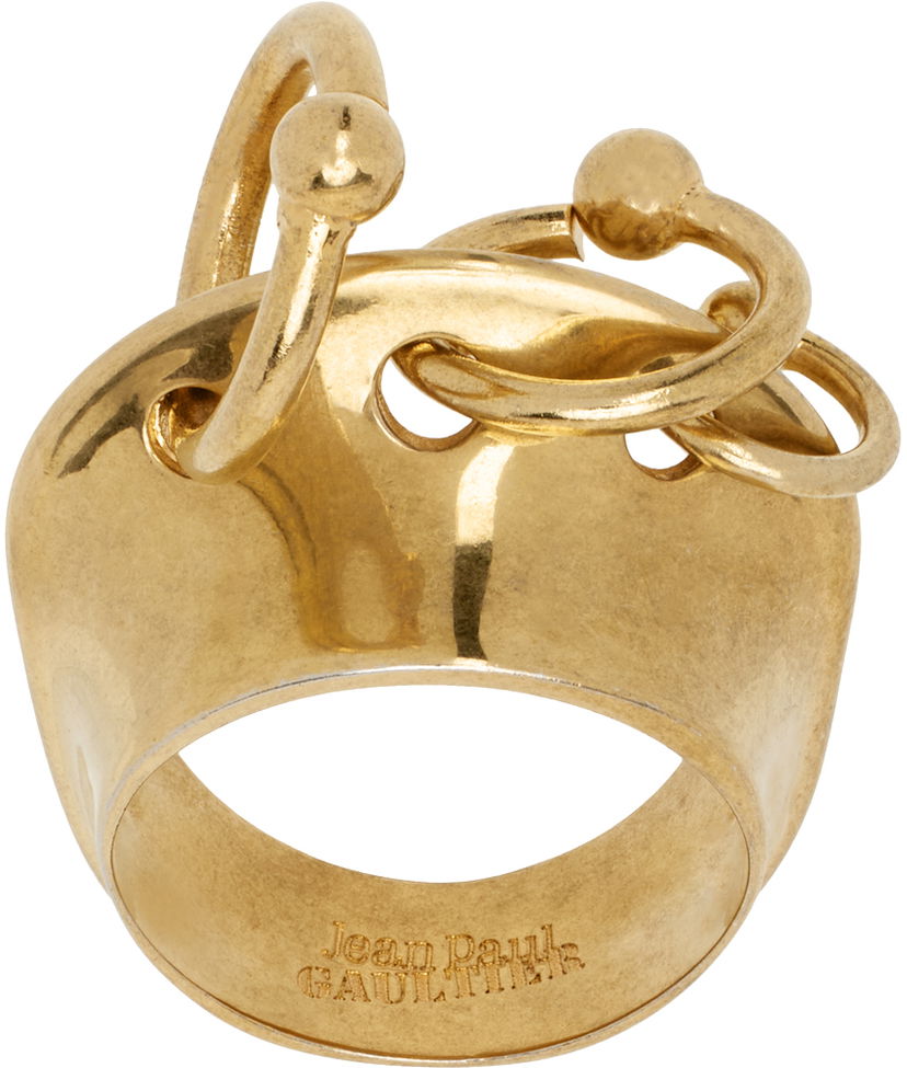Ring Jean Paul Gaultier Jean Paul Gaultier Multiple Loops Ring Metalisk | 24/25-U-BA012-X053-92