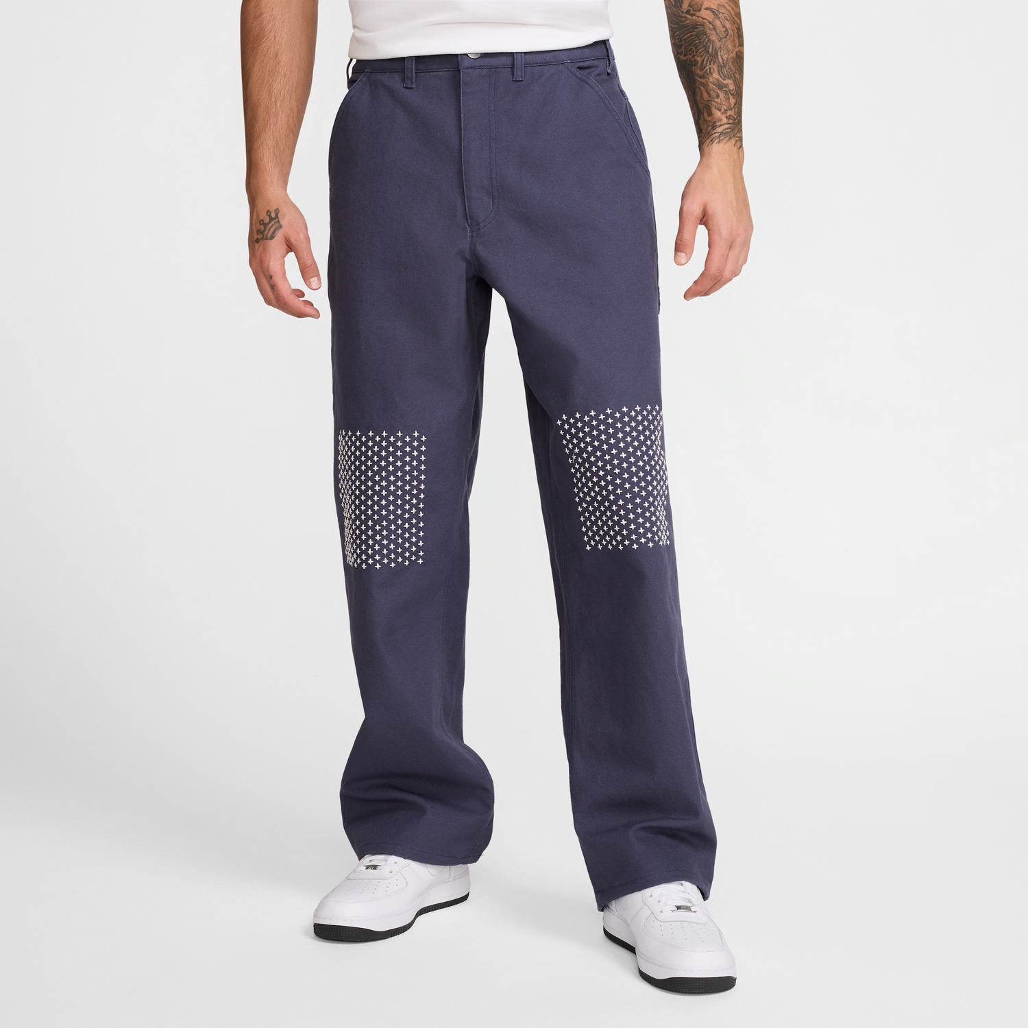 Cargo bukser Nike Nike Life Carpenter Pants Mørkeblå | HJ8478-437, 0