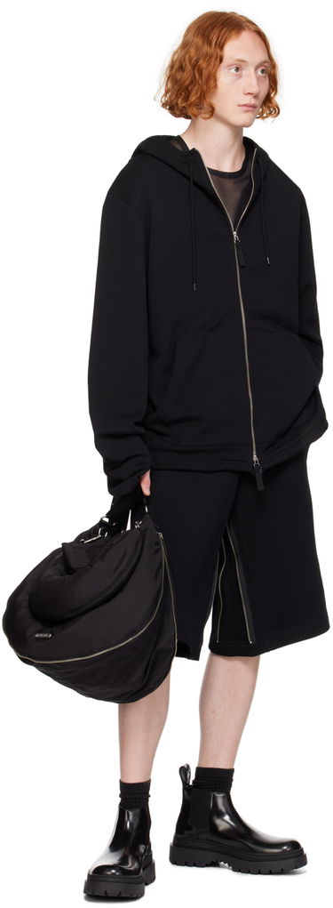 Sweatshirt Helmut Lang Helmut Lang Zip-Up Hoodie Sort | O01HM505, 3