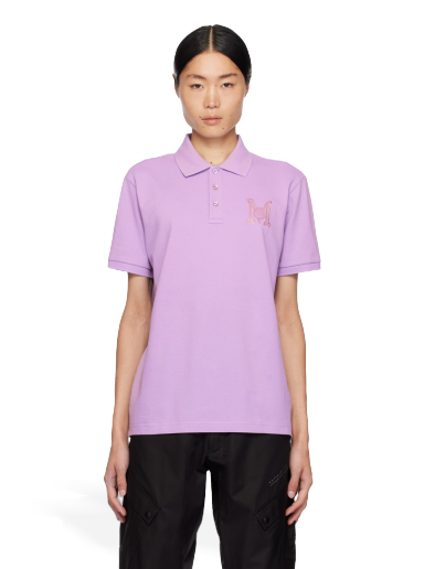 Polo skjorte Moncler Patch Polo Tee Lyserød | J10918A0000889A16