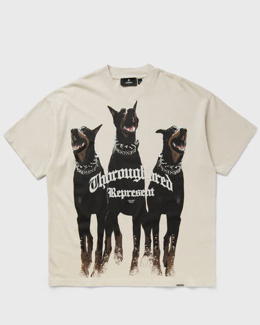 T-shirt Represent Clo Represent THOROUGHBRED TEE Beige | MLM41135-002, 0