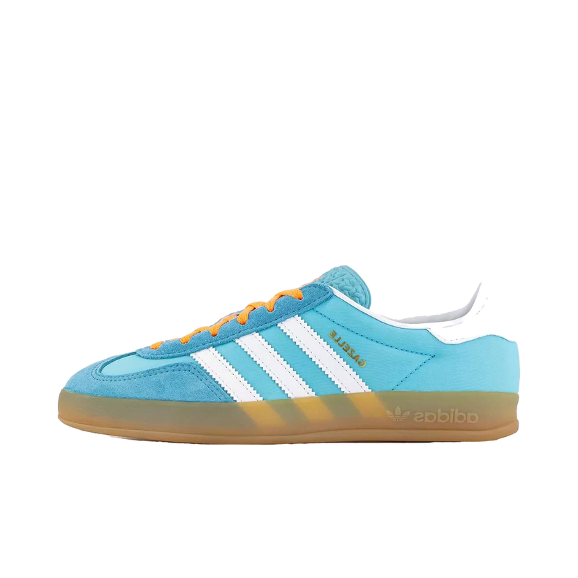 Sneakers og sko adidas Originals Gazelle Indoor Preloved Blue White Gum Turkis | HQ9017