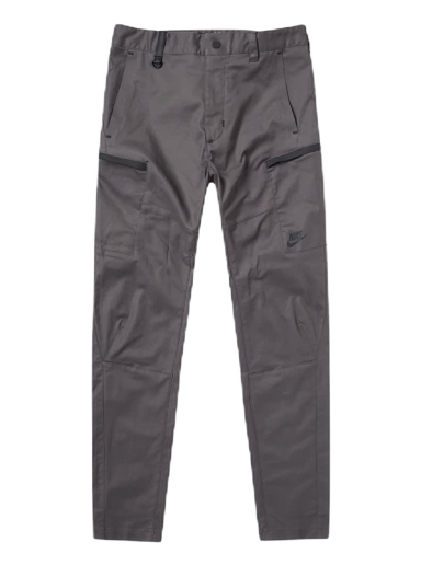 Bukser Nike Bonded Pants Midnight Fog/Black Sort | 861526-038