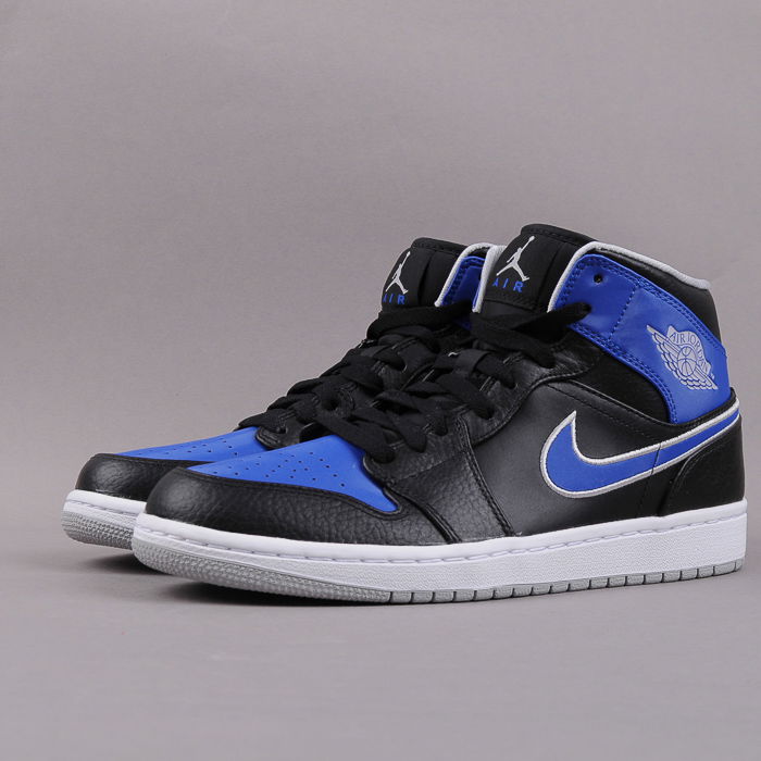 Sneakers og sko Jordan Air Jordan 1 Mid "Game Royal" Sort | 554724 007, 1