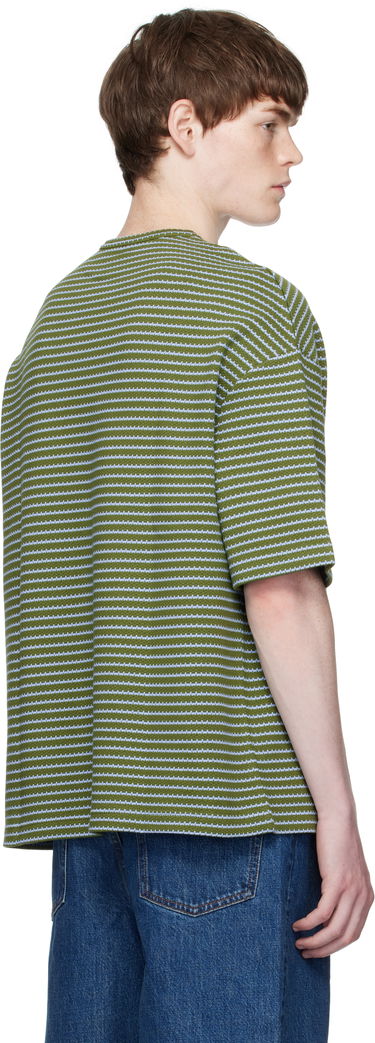 T-shirt A.P.C. A.P.C. Bahia Striped T-Shirt Grøn | COHJD-H26231, 2