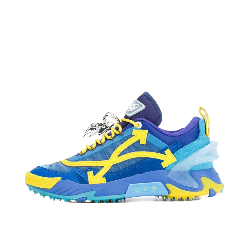 Sneakers og sko Off-White Odsy-2000 Blue Yellow Blå | OMIA190F20FAB0014518
