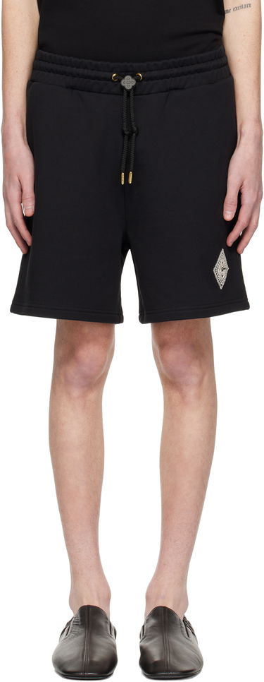 Shorts Casablanca Pearl Diamond Lounge Shorts Sort | MPS25-JTR-003-03, 0