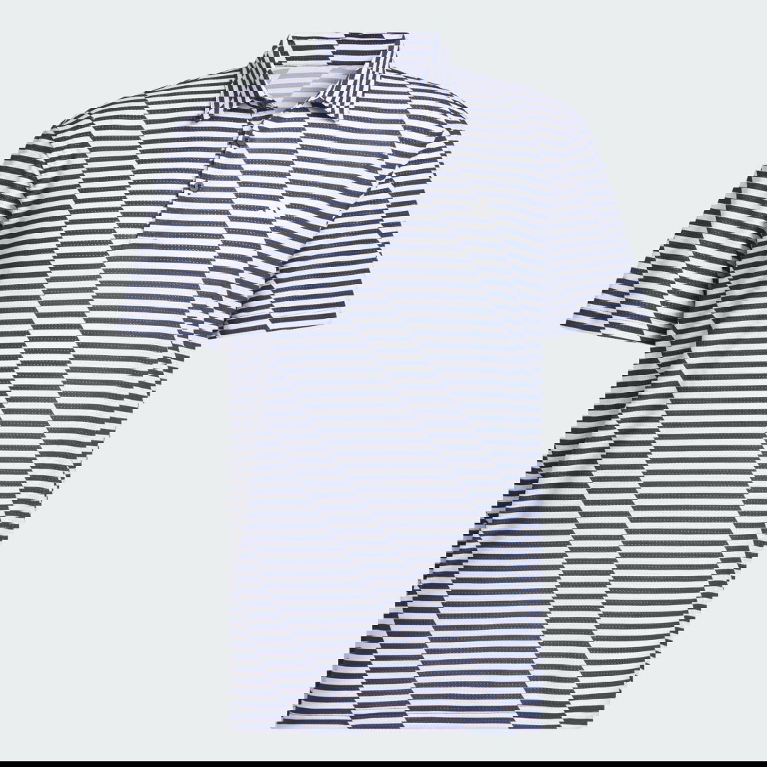 Polo skjorte adidas Performance Ultimate365 Mesh Print Polo Shirt Grå | IU4393, 1