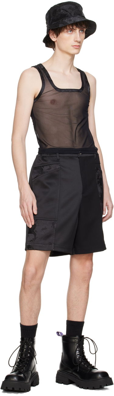 Shorts Feng Chen Wang Feng Chen Wang Jacquard Shorts Sort | FMS17ST08, 3