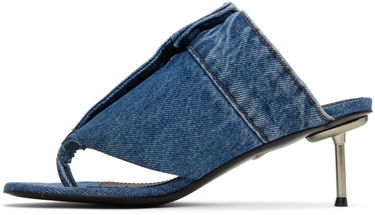 Sneakers og sko Coperni Open Thong Heeled Sandals Blå | COPSH51202, 2