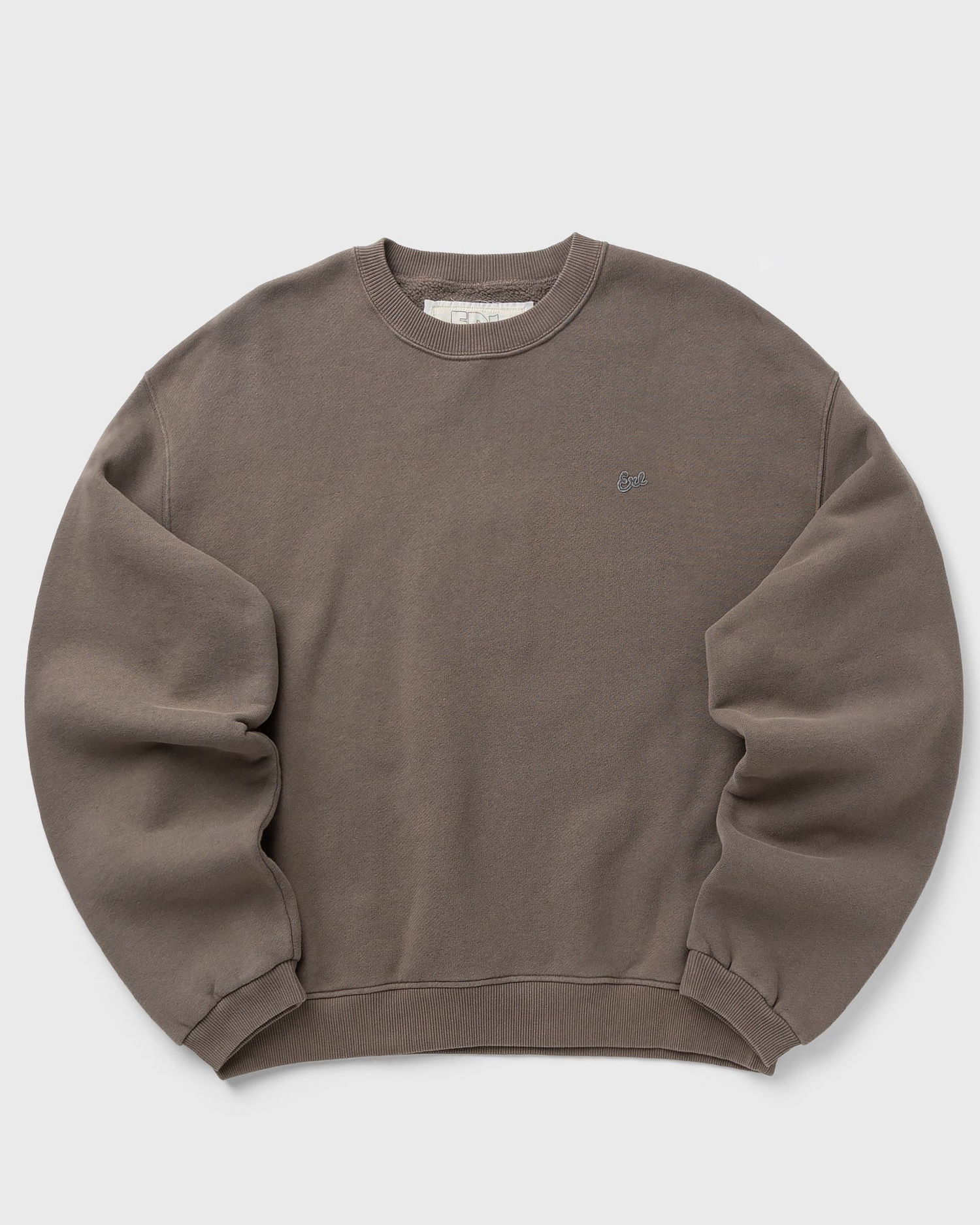 Sweater ERL ERL Script Crewneck Sweater Brun | ERL11T021-1, 1