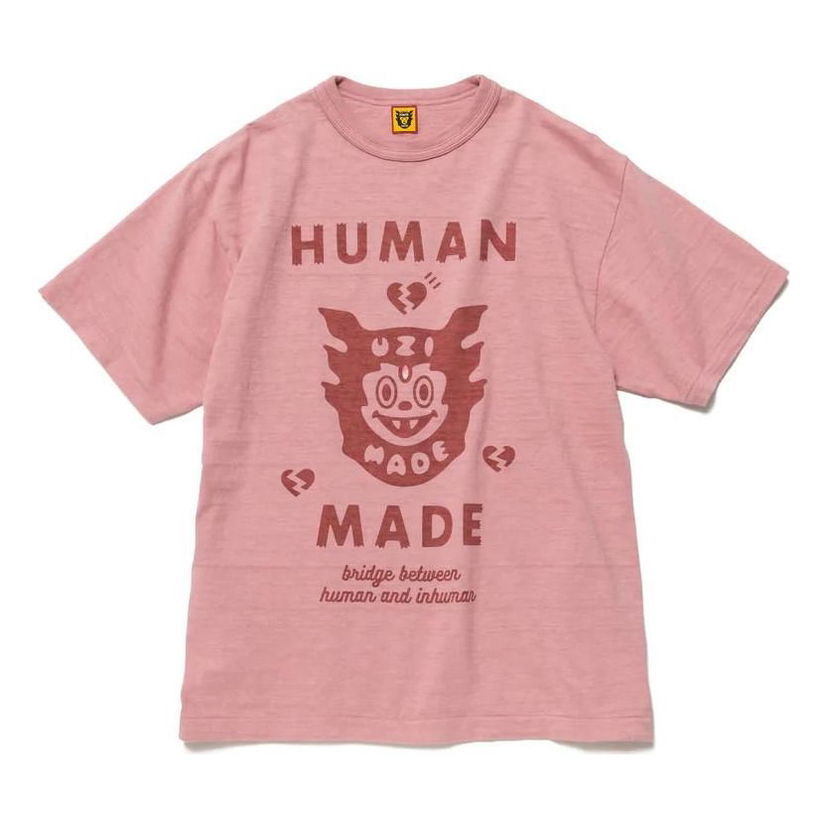 T-shirt Human Made Lil Uzi Vert Collaboration Graphic Tee Lyserød | XX23TE007