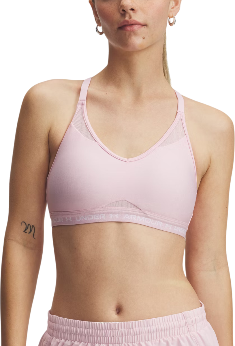 Bh Under Armour Under Armour UA Crossback Low Sports Bra Lyserød | 1386424-647, 0