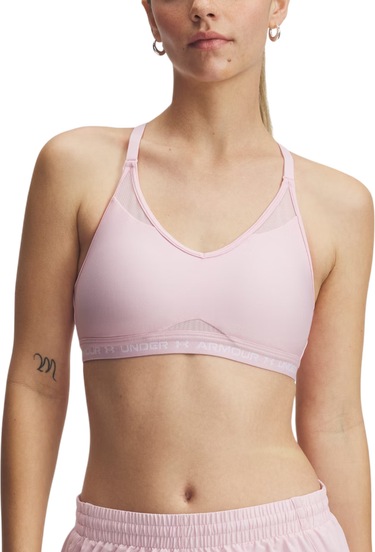 Bh Under Armour Under Armour UA Crossback Low Sports Bra Lyserød | 1386424-647, 0