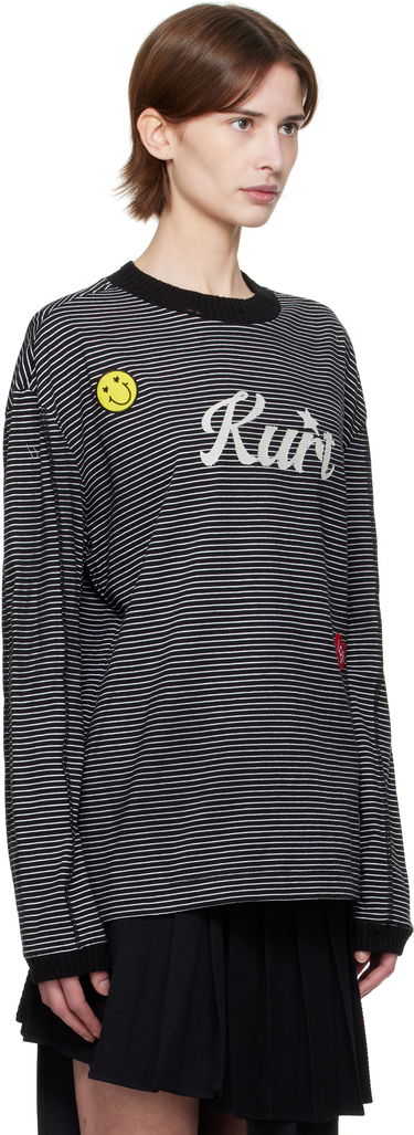 Sweater Andersson Bell Andersson Bell Kurt Striped Long Sleeve T-Shirt Sort | atb1247m, 1