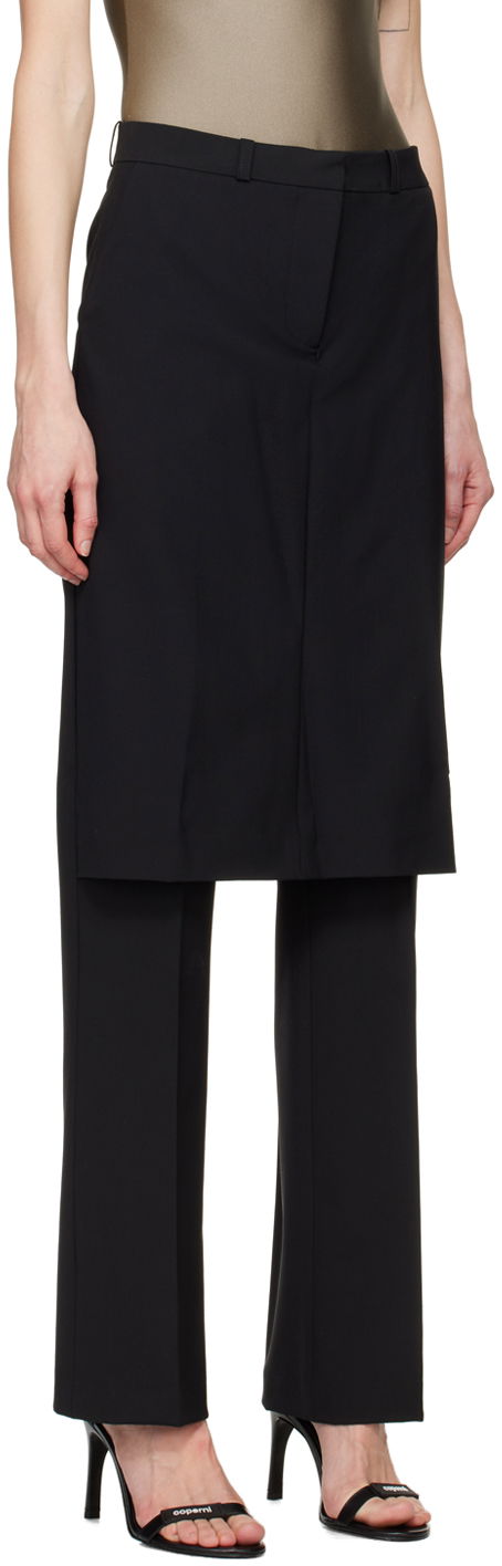 Bukser Coperni Coperni Skirt Overlay Trousers Sort | COPP64106, 1