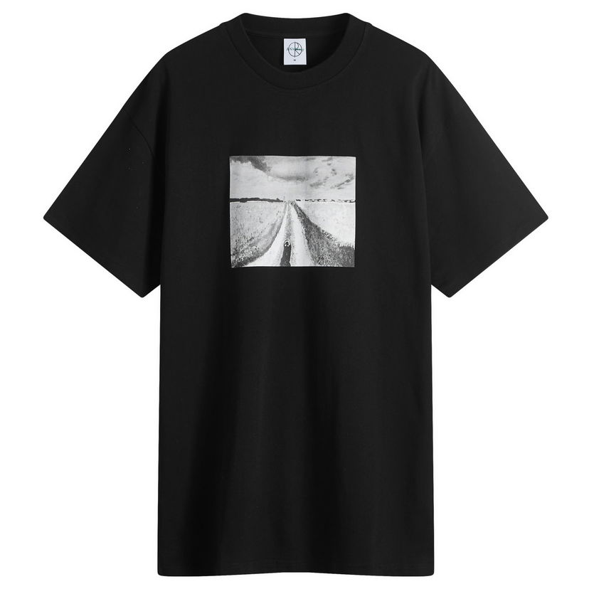 T-shirt Polar Skate Co. Open Fields Graphic Print T-Shirt Sort | PSC-W24-24