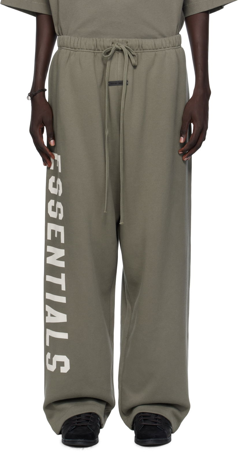 Joggingbukser Fear of God Fear of God ESSENTIALS Fleece Lounge Sweatpants Grøn | 130SP254327F