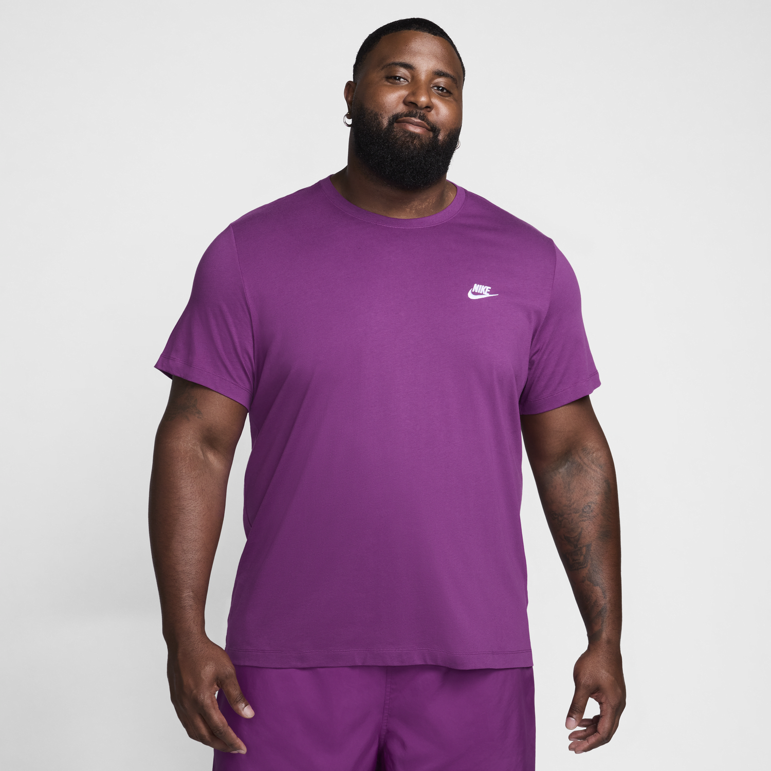 T-shirt Nike Sportswear Club Lilla | AR4997-504, 0