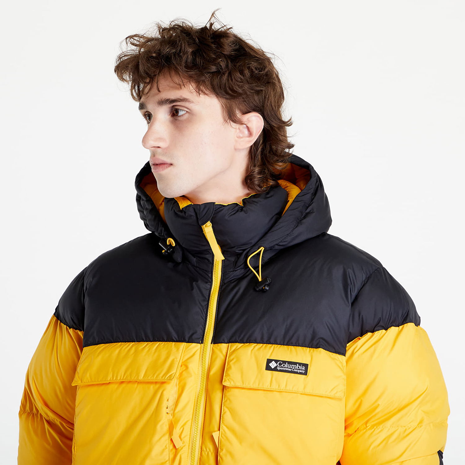 Puffer jakke Columbia Ballistic Ridge™ Oversized Puffer Jacket Gul | 2011261703, 1