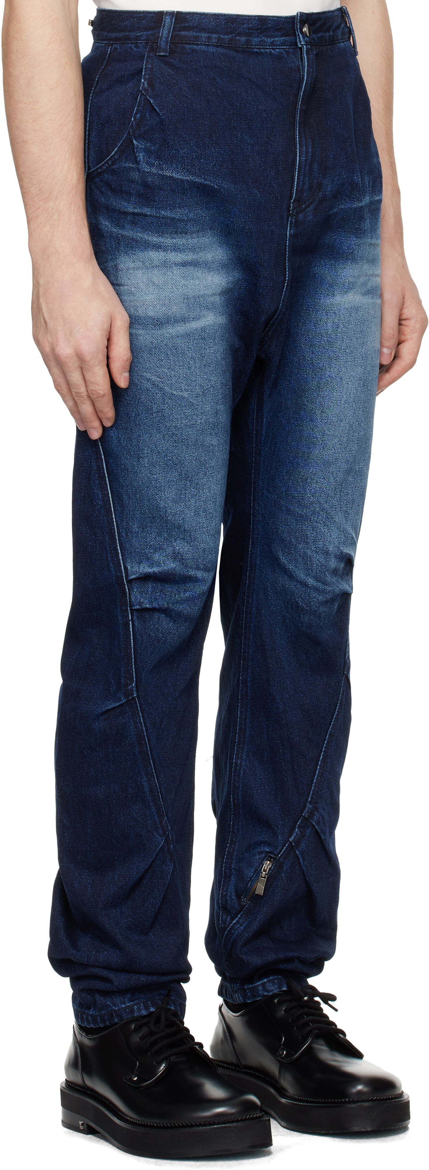 Jeans ADER ERROR Faded Denim Jeans Blå | BN01FWJE0108DB, 1