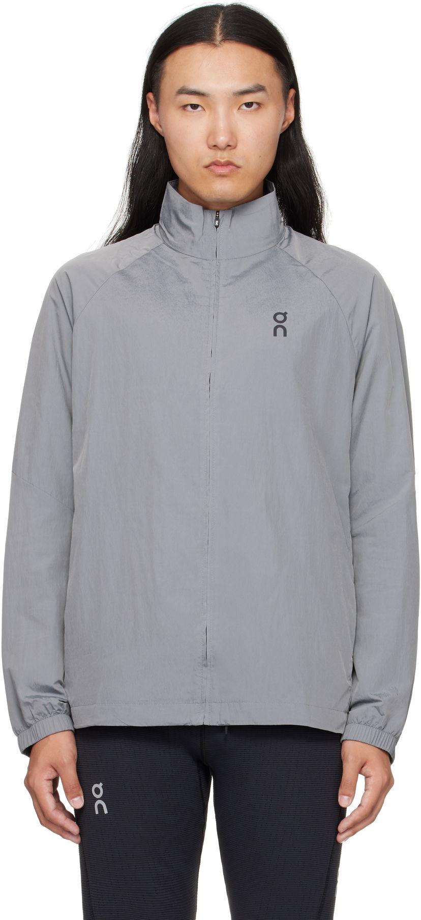 Jakke On Running Court Jacket Grå | 1MF10872608