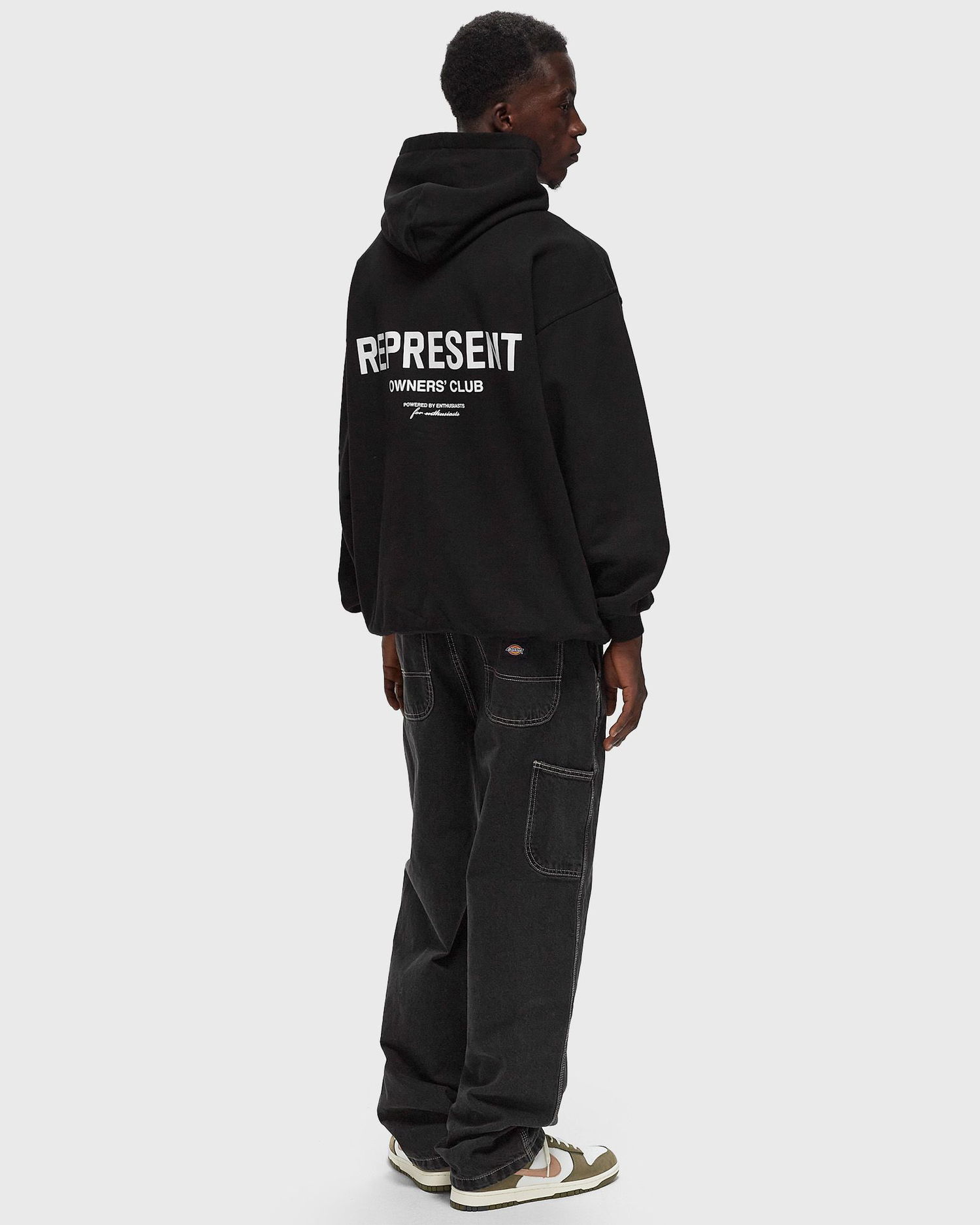 Sweatshirt Represent Clo REPRESENT OWNERS CLUB HOODIE Sort | OCM41113-001, 1