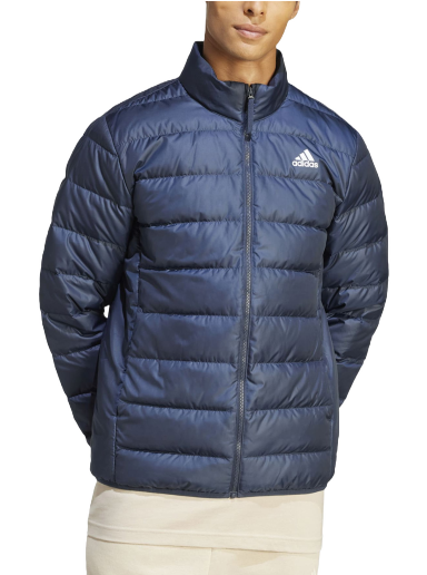 Jakke adidas Performance Sportswear Essentials Mørkeblå | ik3218