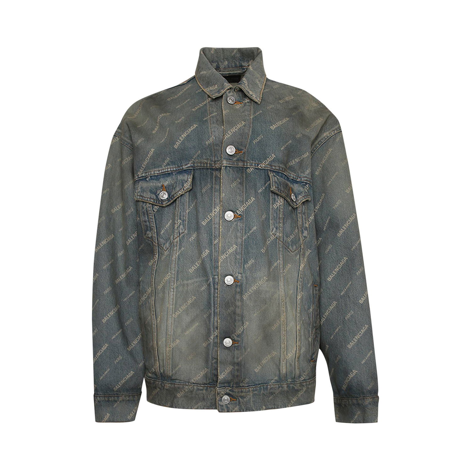 Jakke Balenciaga Jacket Grøn | 719319 TNW55 3221, 1